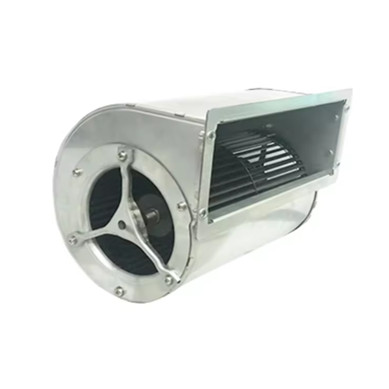 Ventiladores centrífugos radiais de mini tamanho curvados para frente de 146 mm com motor de rotor externo 