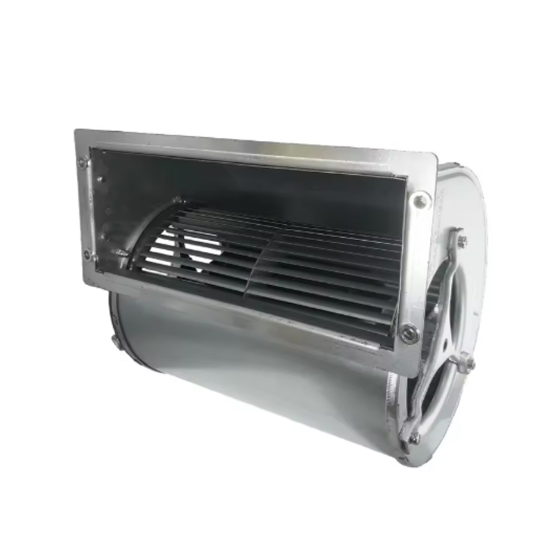 Ventiladores centrífugos radiais de mini tamanho curvados para frente de 146 mm com motor de rotor externo 