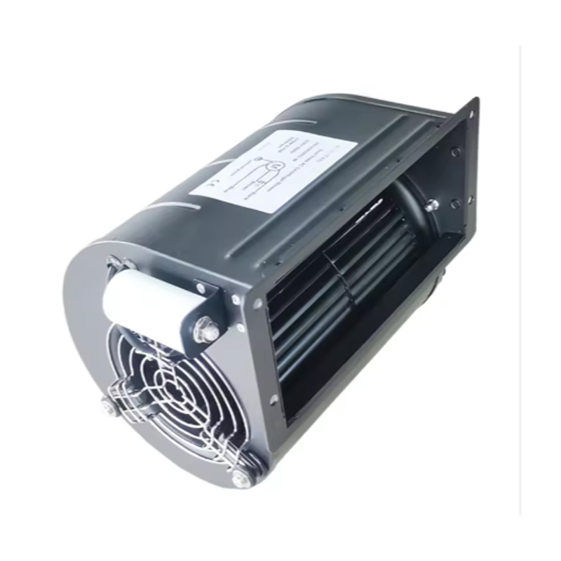 Ventiladores centrífugos de tamanho pequeno com motor CA de acionamento direto de entrada dupla de 133-190 mm