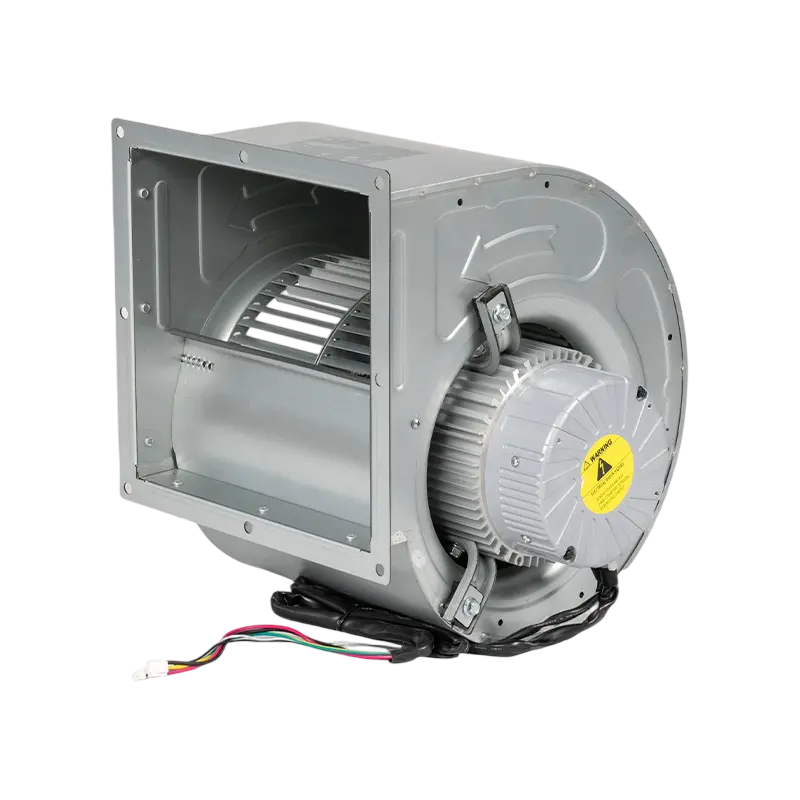 Ventiladores centrífugos EC de dupla sucção SYZ 8-7 com caixa de velocidades